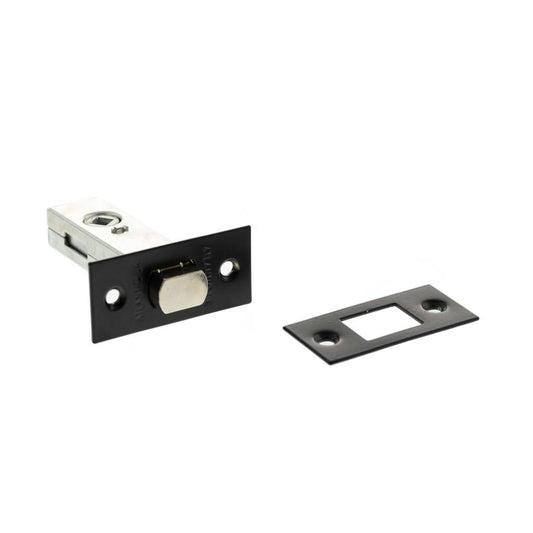 2.5, 3 And 4 Inch - Matt Black Bathroom Deadbolt product image