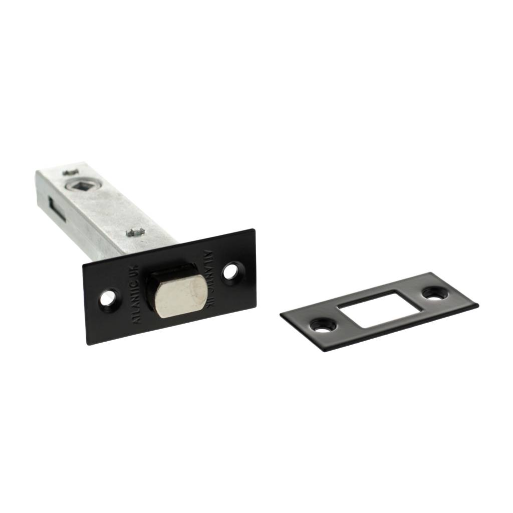2.5, 3 And 4 Inch - Matt Black Bathroom Deadbolt product image