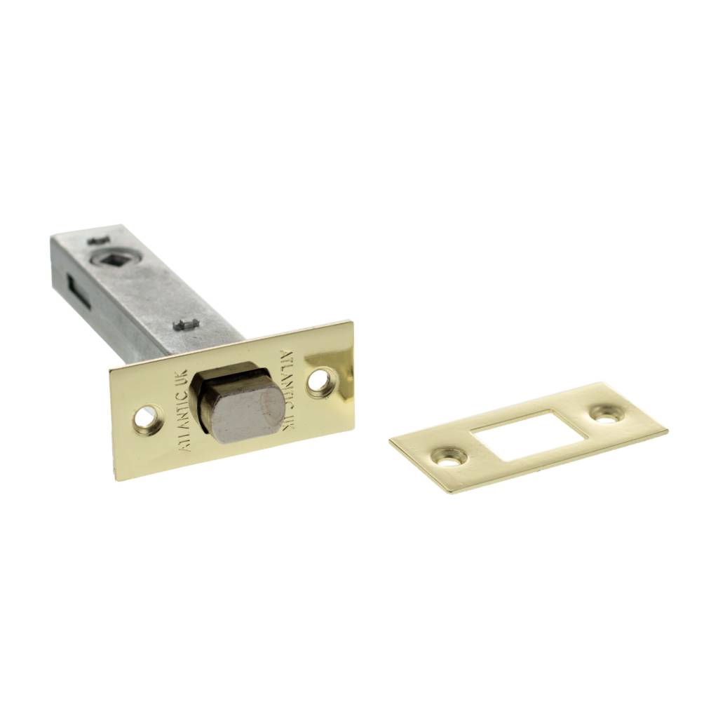 2.5, 3 And 4 Inch - Polished Brass Bathroom Deadbolt product image