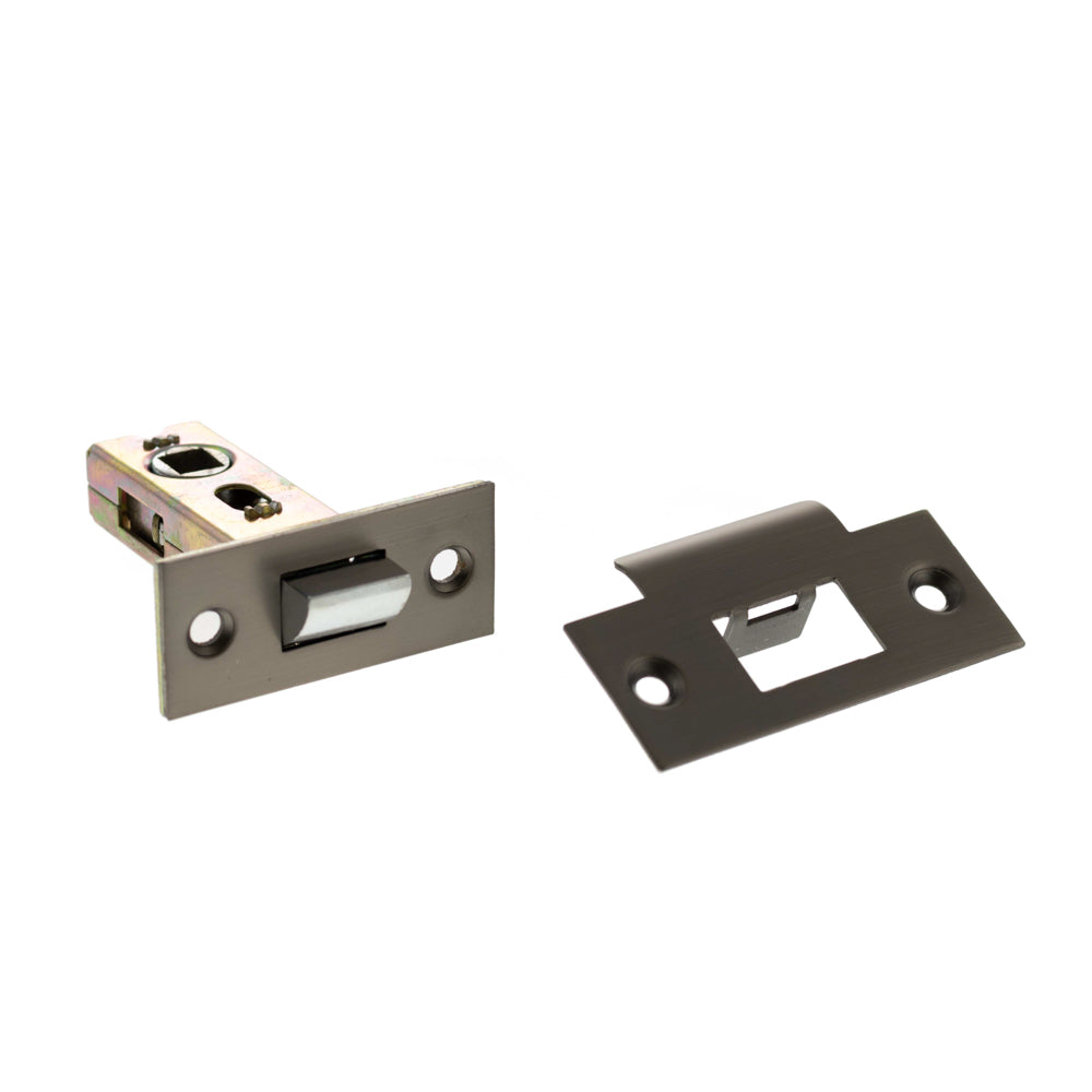 2.5 Inch AL25MBN Matt Gun Metal Mortice Latch product image