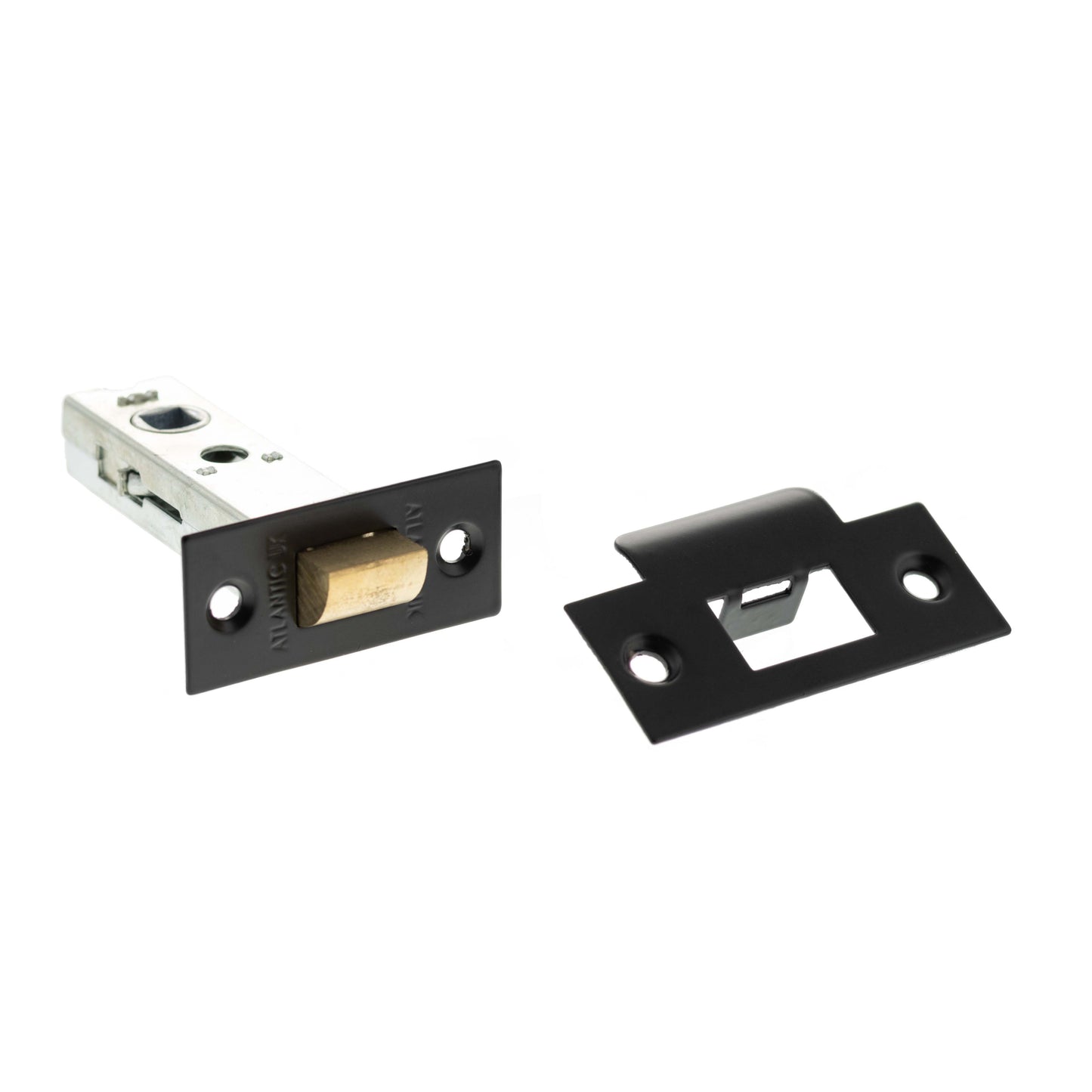 3 Inch AL3MB Matt Black Heavy Sprung Mortice Latch product image