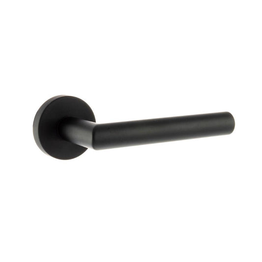 Atlantic UK Matt Black 'Elle' Designer Lever On Round Rose - FMR236MB product image