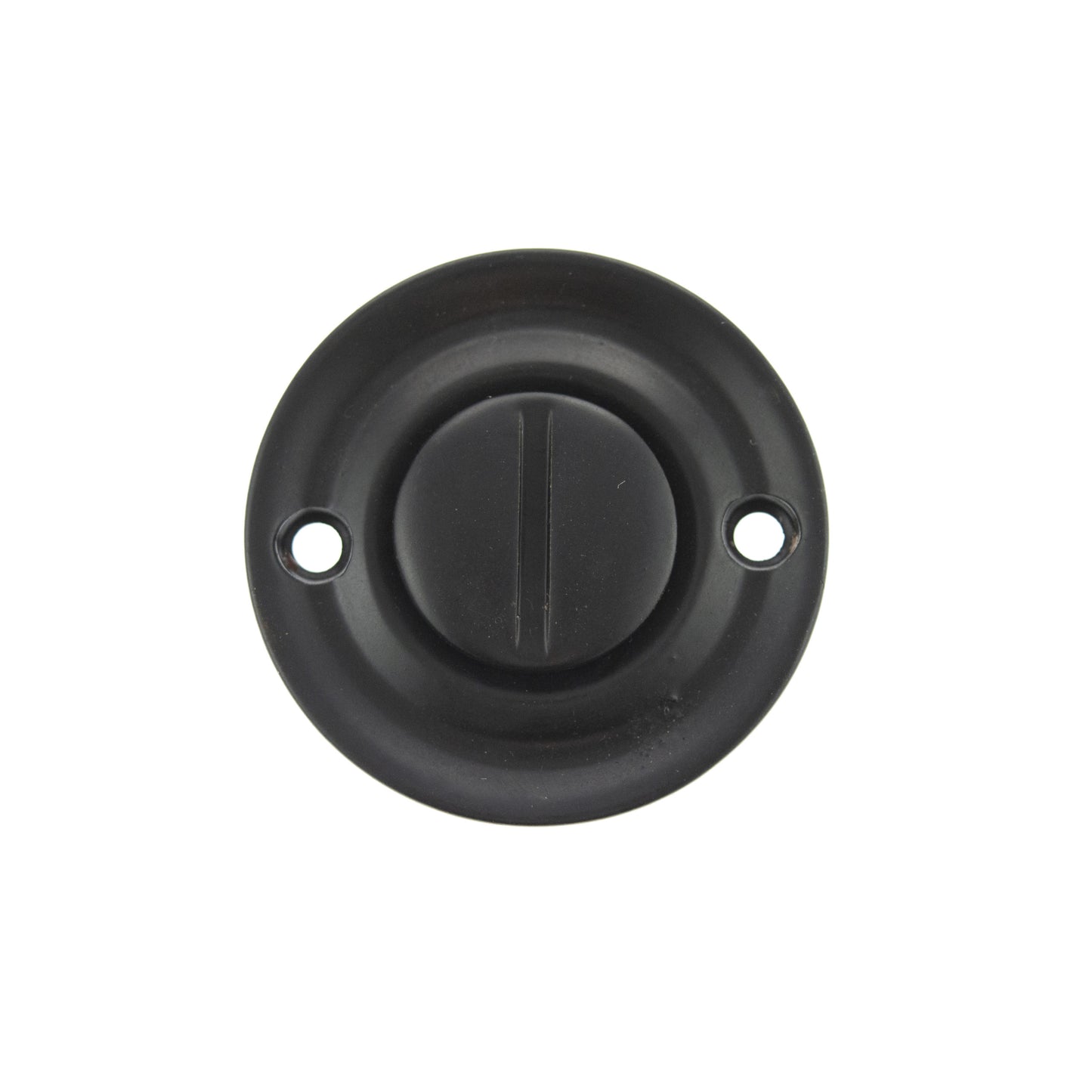 Matt Black Reeded Design Bathroom Turn & Release - OEOWCMB product image
