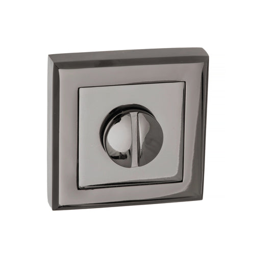 Square Black Nickel Bathroom Turn and Release S2WCSBN product image