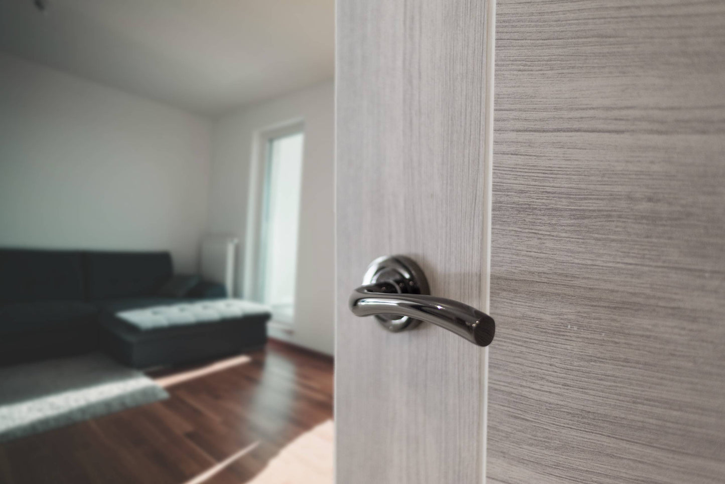 Texas Black Nickel Door Handles S35RBN product image
