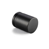 Cylinder Cupboard Pull in Gunmetal Grey with 26mm diameter, featuring a comfortable grip and modern design for cabinetry enhancement.