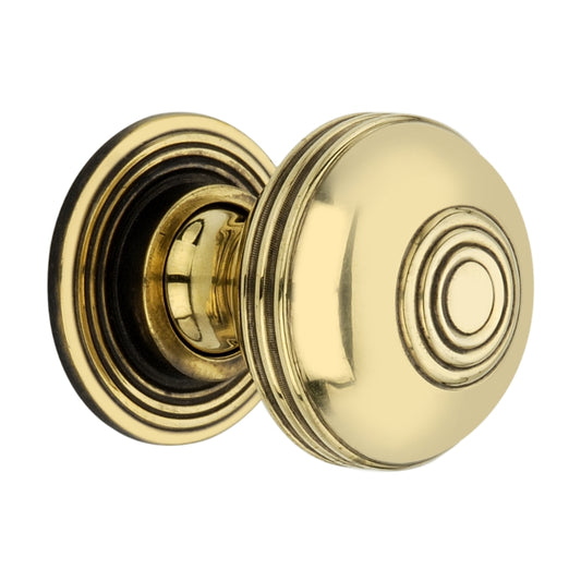 Preston 32mm Cupboard Knob in Aged Brass, featuring an ergonomic design for stylish and functional cabinetry enhancement.