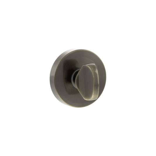Senza Pari WC Turn and Release on Minimal Round Rose - Antique Brass - SPRWCAB product image