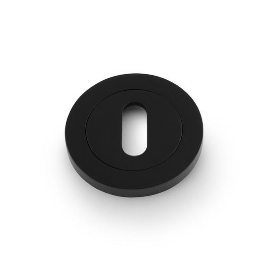 Concealed Fix Escutcheon Standard Profile - Black | Alexander & Wilks
