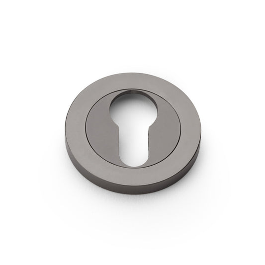 Euro Profile Concealed Fix Escutcheon | Dark Bronze | Alexander & Wilks