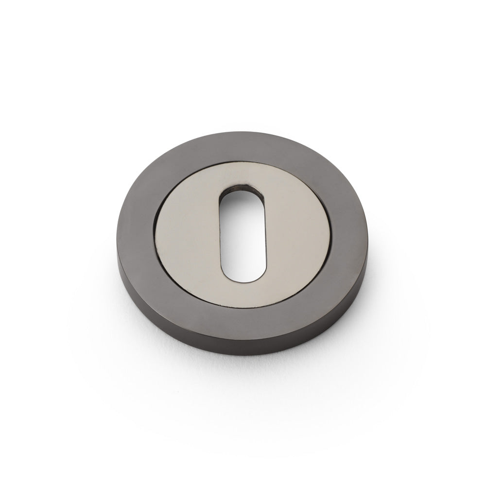 Standard Profile Concealed Fix Escutcheon | Dark Bronze | Alexander & Wilks