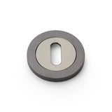 Standard Profile Concealed Fix Escutcheon | Dark Bronze | Alexander & Wilks