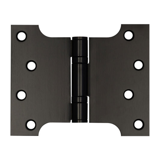 102x127x3mm Matt Black Parliament Ball Bearing Hinge