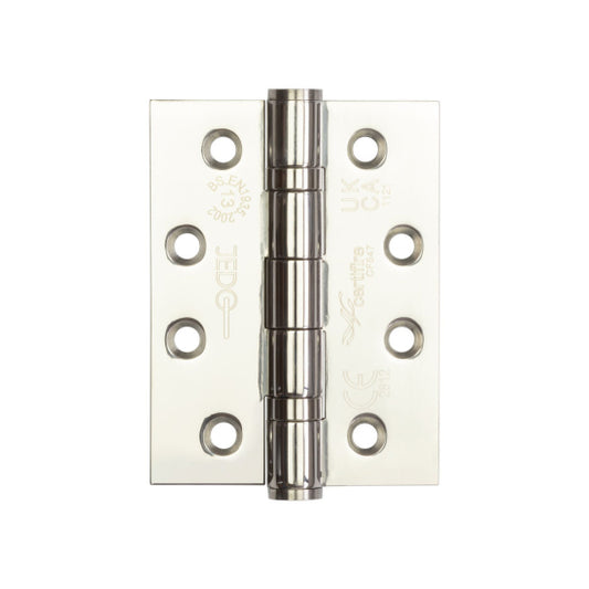 4 Inch Polished Steel Grade 13 Fire Rated Ball Bearing Hinges