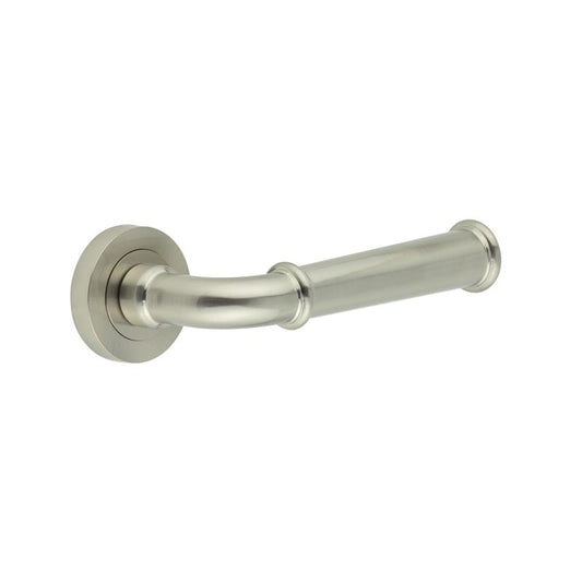 Classic Satin Nickel Lever on rose JV847SN