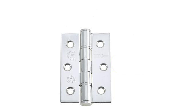3 Inch Polished Stainless Steel Washered Hinges