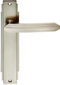 Thumbnail for Carlisle Brass - Art Deco Door Handles - Satin Nickel