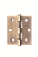 3 Inch Antique Brass Grade 7 Fire Rated Ball Bearing Hinges - M4D9502AB