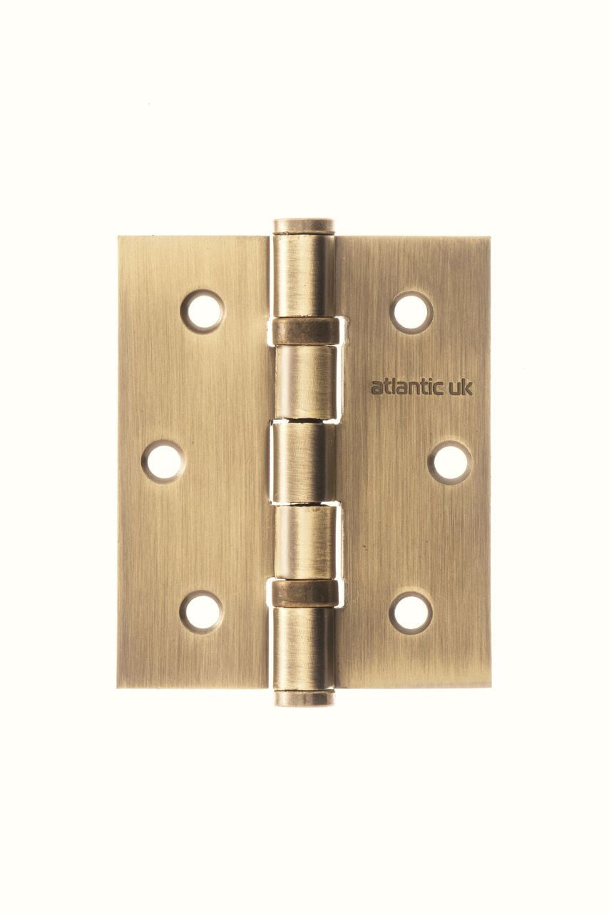 3 Inch Matt Antique Brass Ball Bearing Hinges A2HB32525-MAB