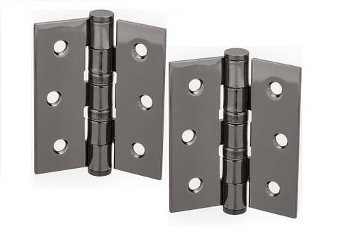 3 Inch (76mm) Black Nickel Ball Bearing Hinges - More4Doors