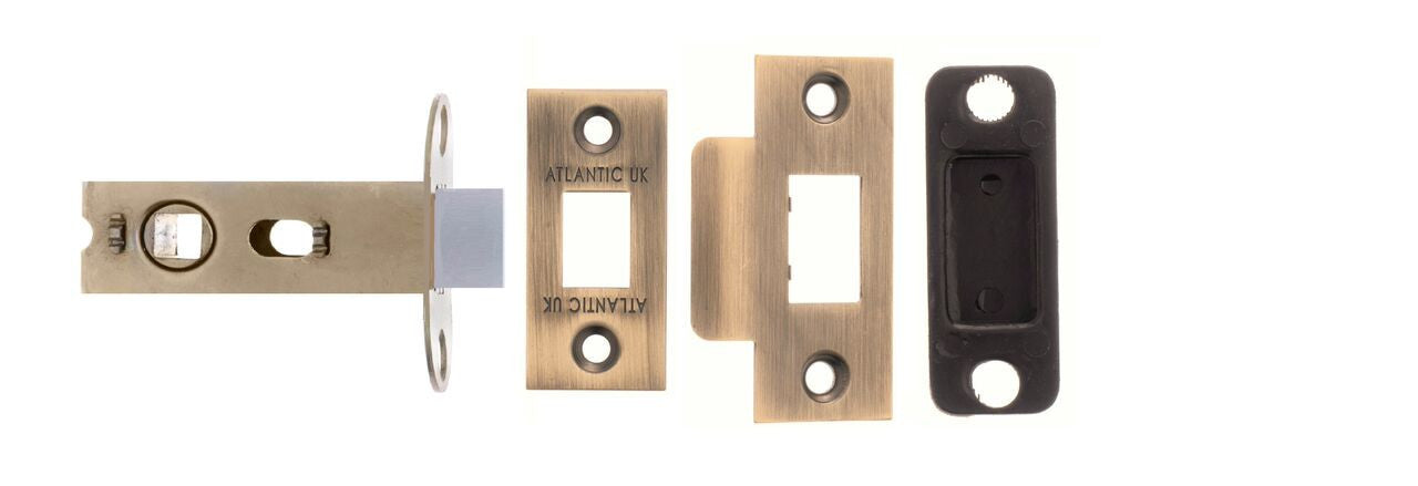 Atlantic UK 2.5 Inch AL25MAB Matt Antique Brass/Bronze Mortice Latch