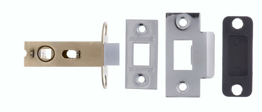 2.5 Inch AL25PC Polished Chrome Mortice Latch - 45mm Backset