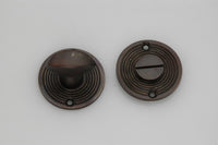 Thumbnail for Spia Brass Aged Bronze Reeded Beehive Design Bathroom Turn & Release