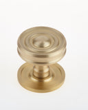 Frelan Burlington Bloomsbury Cupboard Knob BUR111SB  - Satin Brass