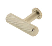 Thumbnail for Frelan Burlington Piccadilly Knurled T-Bar Cupboard Knob - Various Finishes