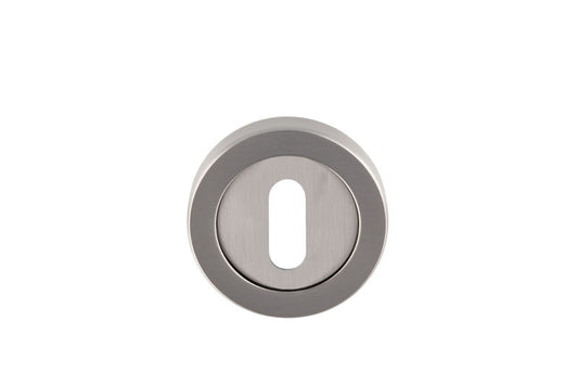 Carlisle Brass Satin Nickel Standard Keyhole Escutcheon - EUL002SN