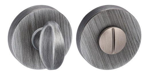 FMRWCUG Atlantic Forme Bathroom Turn & Release On Minimal Round Rose, Urban Graphite Finish