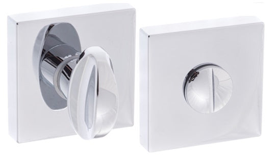 Atlantic Forme Bathroom Turn & Release On Minimal Square Rose (Various Finishes) - FMSWC