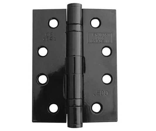 4 Inch Grade 11 Fire Rated Matt Black Ball Bearing Hinges