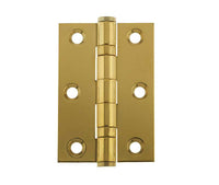 Thumbnail for 3 Inch Electro Brass Ball Bearing Hinges