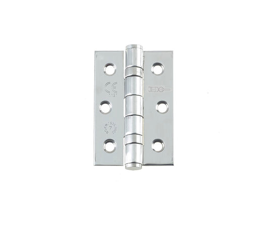 3 Inch Grade 7 Fire Rated, Polished Stainless Steel, Ball Bearing Hinges
