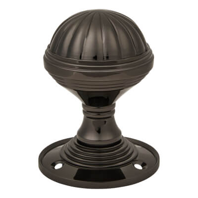Frelan Hardware - JV183MPBN Black Nickel Mortice Door Knobs