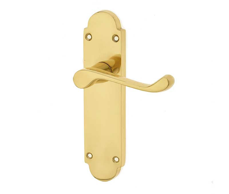 JV251 Epsom Door Handles On Plate