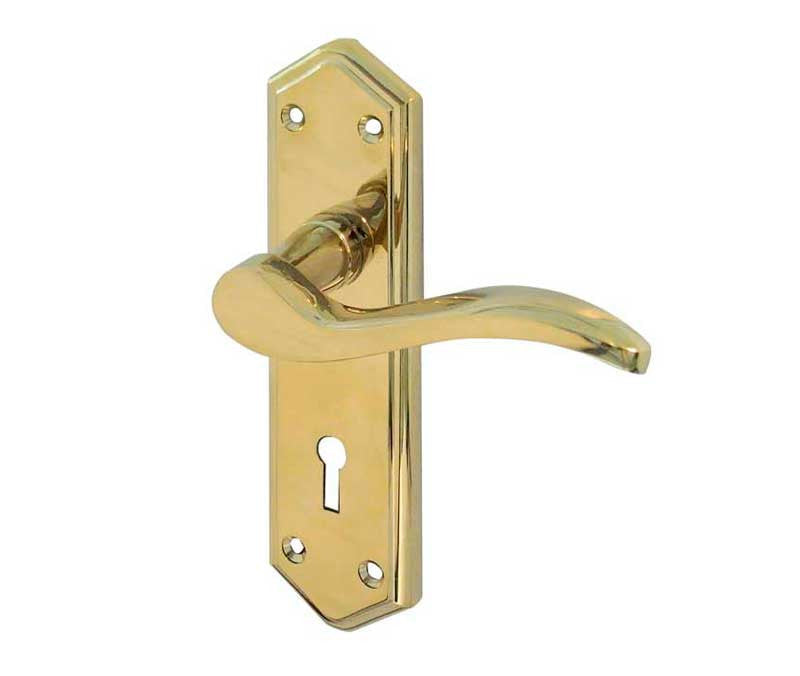Paris Door Handles On Plate