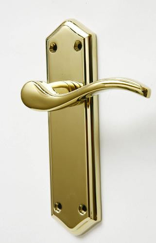 Paris Door Handles On Plate