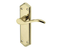 Thumbnail for Paris Polished Brass Door Handles - JV281PVD