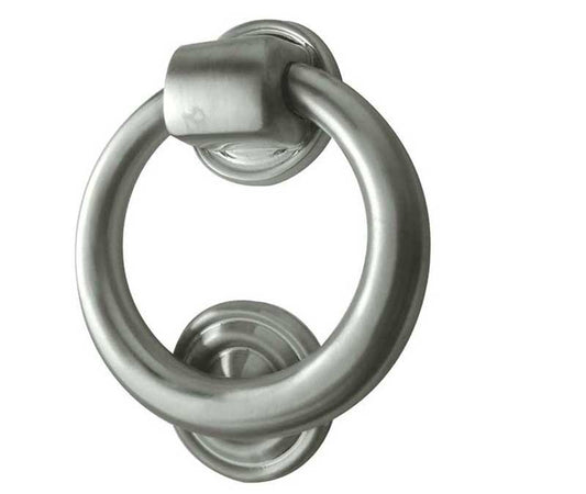 Satin Chrome Contemporary Door Knocker JV37SC