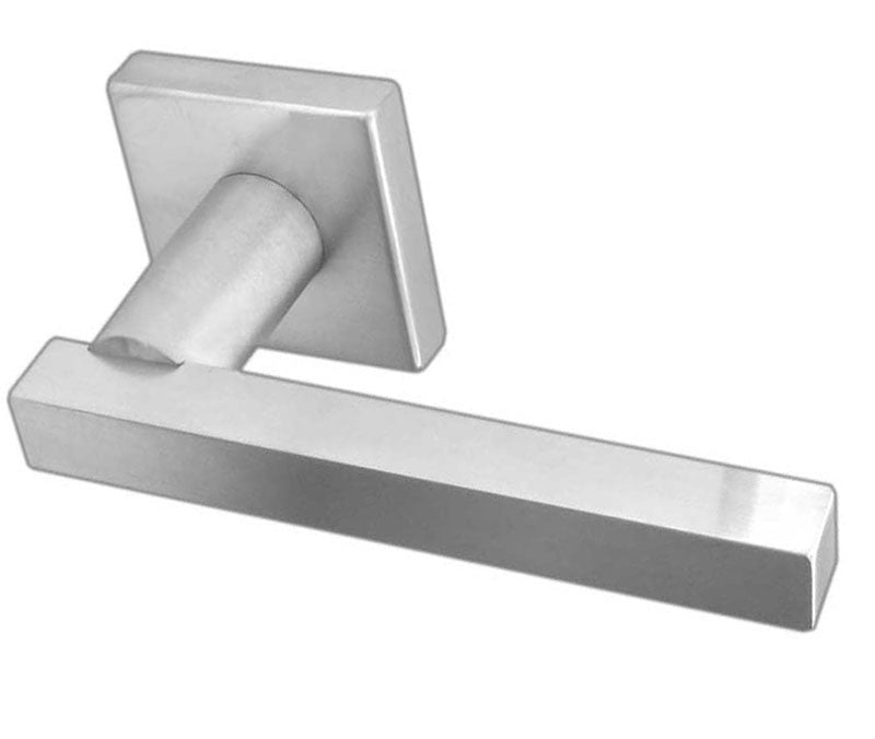 Kubus Designer Door Handles On Square Rose JV4001
