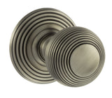 Atlantic UK Old English, OE50RMKMBN Ripon Mortice Door Knobs - Matt Gun Metal