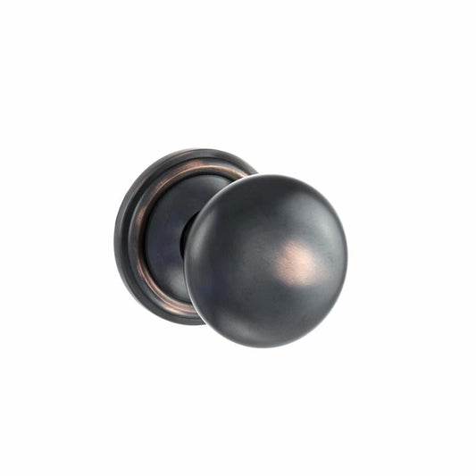 Atlantic UK Old English, OE58MMKAC Harrogate Mushroom Mortice Door Knobs - Antique Copper