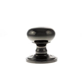 Black Nickel finish Atlantic UK, Old English, OE58MMKBN Harrogate Mushroom Mortice Door Knobs
