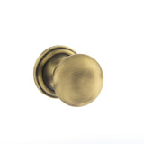Atlantic UK Old English, OE58MMKMAB Harrogate Mushroom Mortice Door Knobs - Matt Antique Brass
