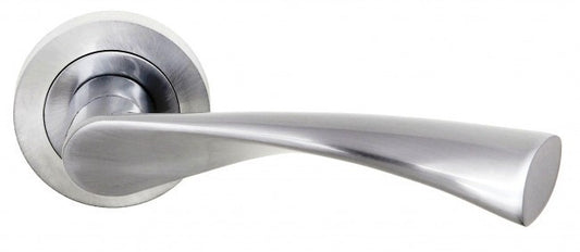 Atlantic UK Status Range Colorado Door Handles Satin Chrome S34RSC