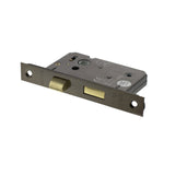 Urban (Dark) Bronze Bathroom Mortice Lock - 2.5 Inch Lock 45mm Backset and 3 Inch Lock 57mm Backset