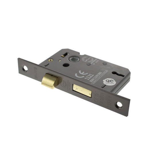 Urban Dark Bronze 3 Lever Internal Sash Lock - 2.5 Inch Lock 45mm Backset and 3 Inch Lock 57mm Backset