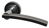black nickel door handles